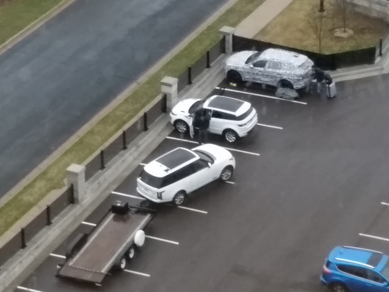 Illustration for article titled Jaguar F-Pace Test Mule Spotted